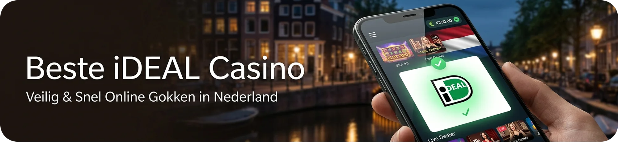 Overzicht van de beste online casino’s met iDEAL voor spelers in Nederland