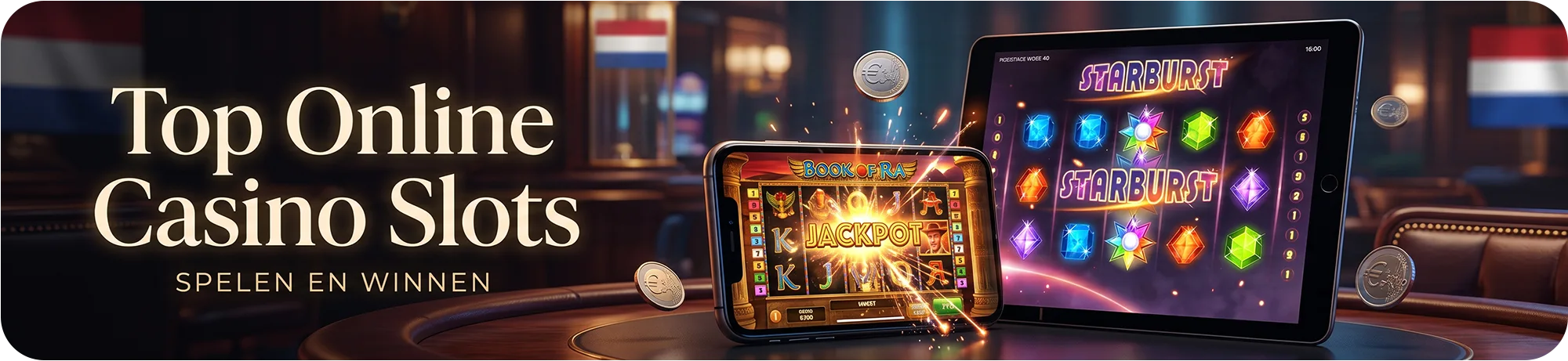Overzicht van beste online casino slots Nederland