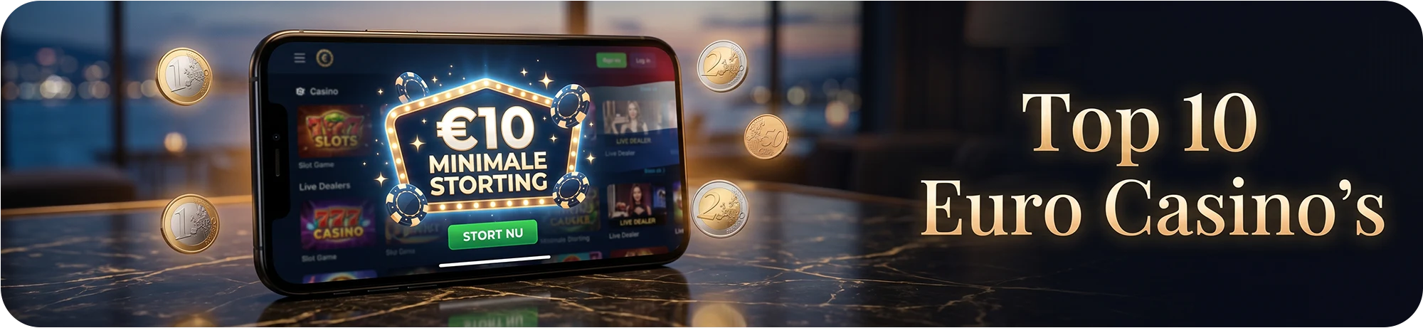 Top 10 euro casino overzicht zonder CRUKS