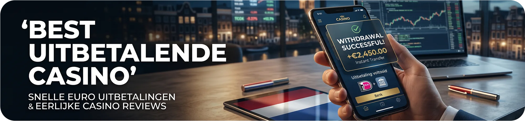 Online casino’s met snelle uitbetalingen in Nederland