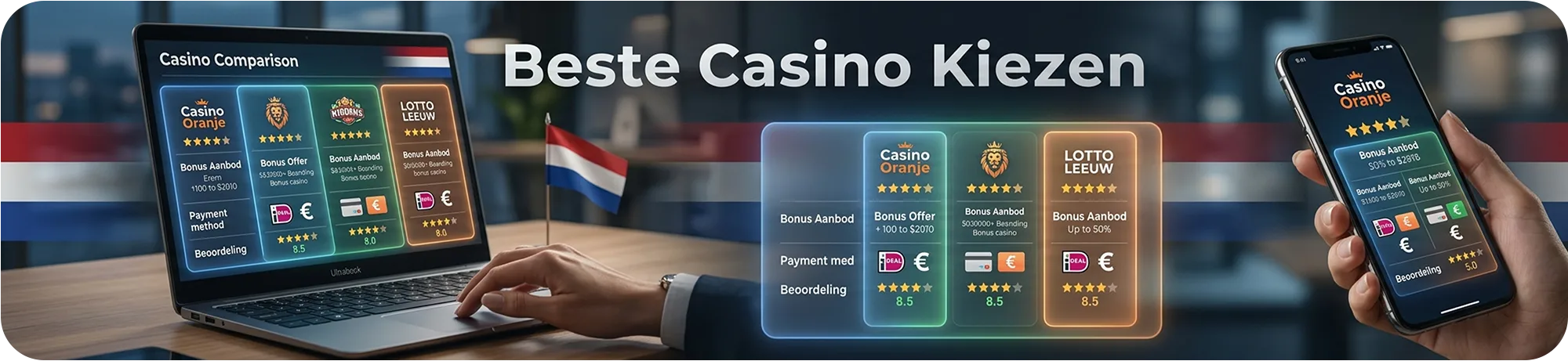 Stappenplan voor het kiezen van een betrouwbaar iDEAL casino in Nederland