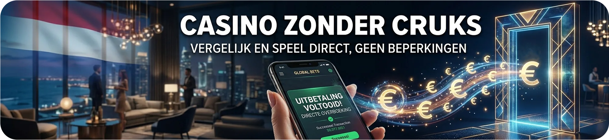 Buitenlandse casino’s zonder CRUKS met snelle opname