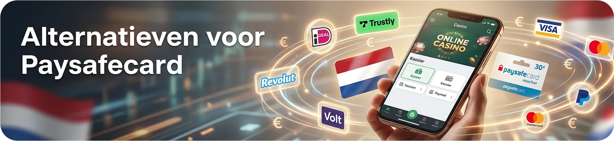 Andere betaalmethoden als alternatief voor Paysafecard in casino’s