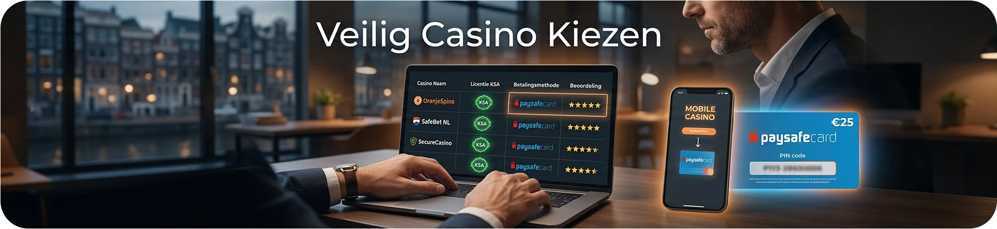Tips voor het kiezen van een betrouwbaar Paysafecard casino in Nederland