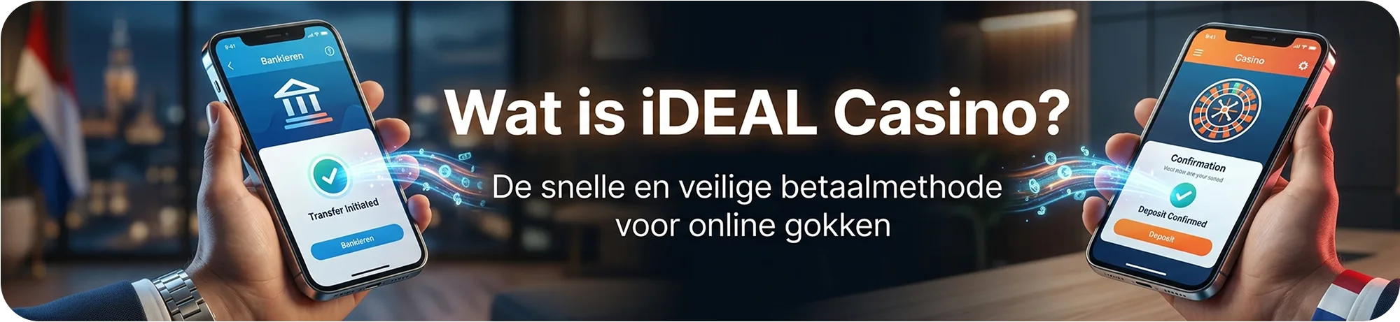 Uitleg van wat een iDEAL online casino is en hoe het betalingssysteem werkt