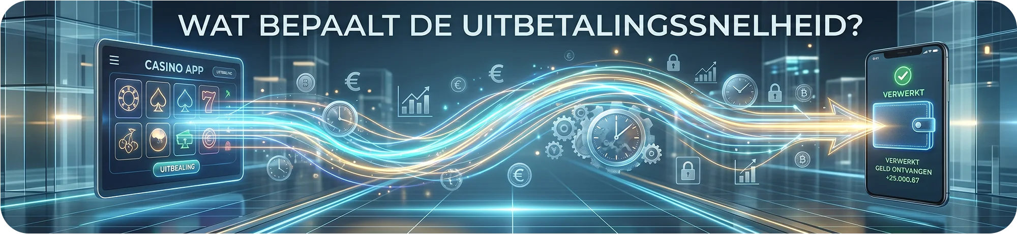 Wat bepaalt uitbetalingssnelheid casino