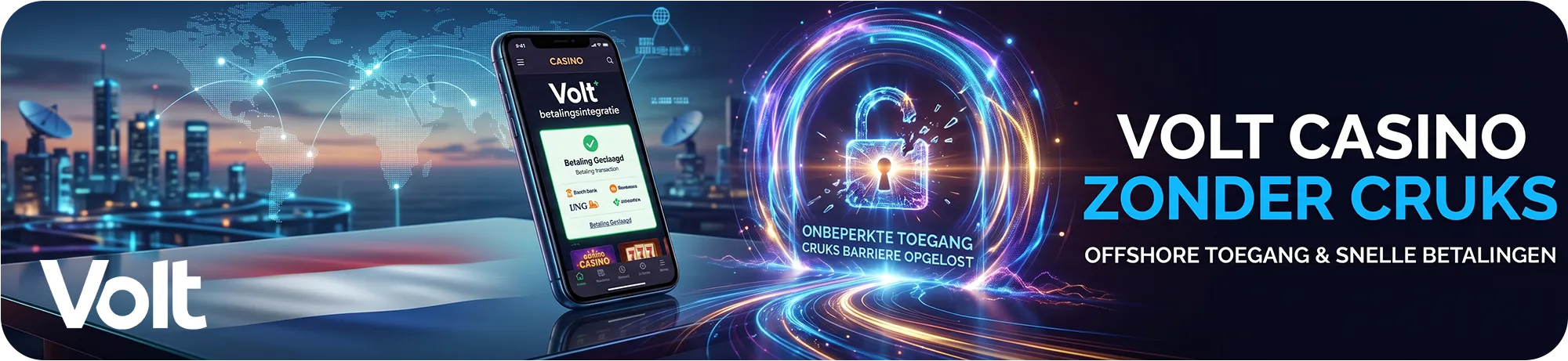 Buitenlands Volt casino zonder CRUKS voor Nederlandse spelers