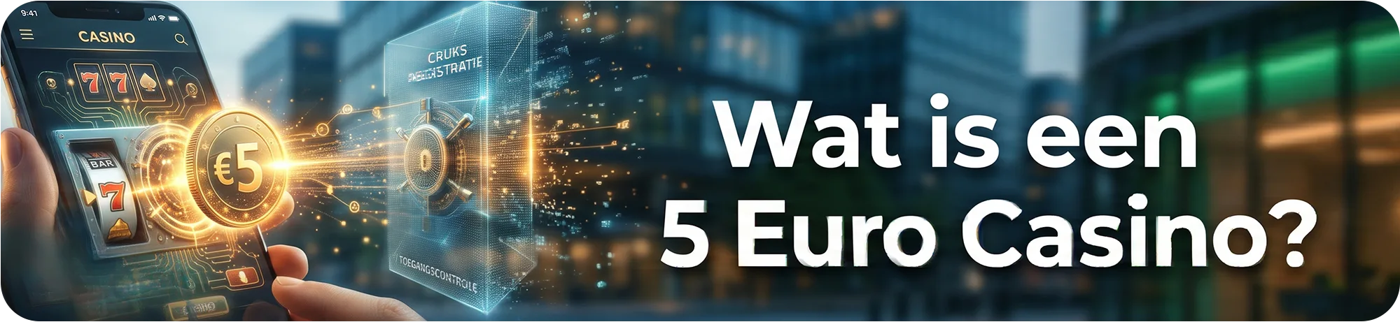 Uitleg wat 5 euro casino zonder CRUKS is