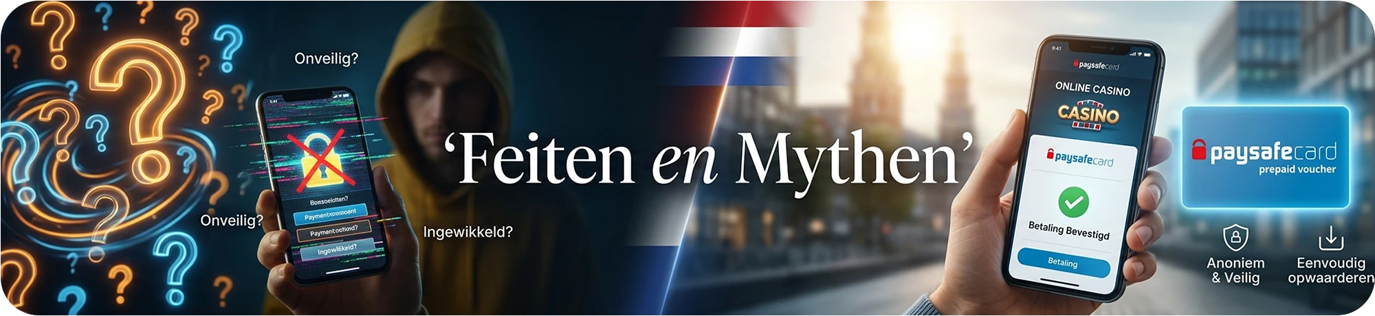 Veelvoorkomende feiten en misverstanden over Paysafecard casino’s