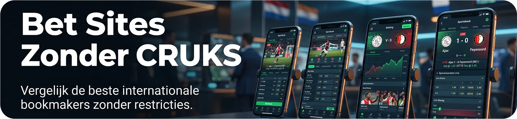 Online bet sites zonder Nederlandse beperkingen