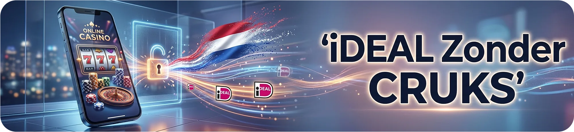 Casino zonder CRUKS registratie met iDEAL betaaloptie in Nederland