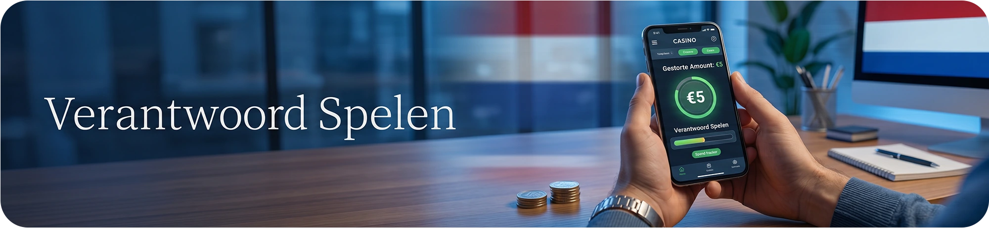 Verantwoord spelen bij 5 euro casino