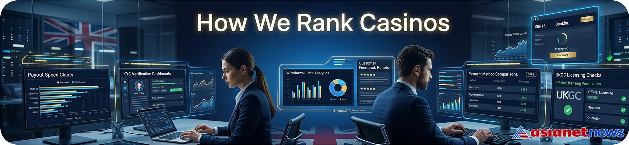 Casino withdrawal speed analytics dashboard with UKGC licensed payment systems
