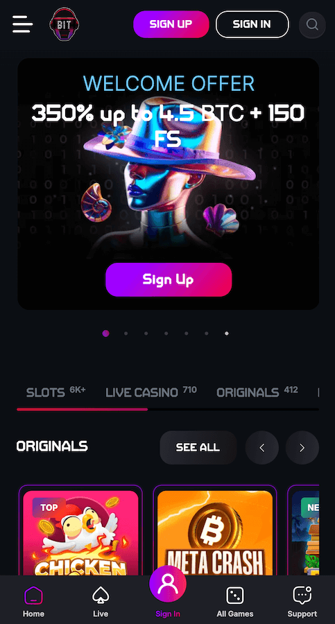 Bitstrike webpage