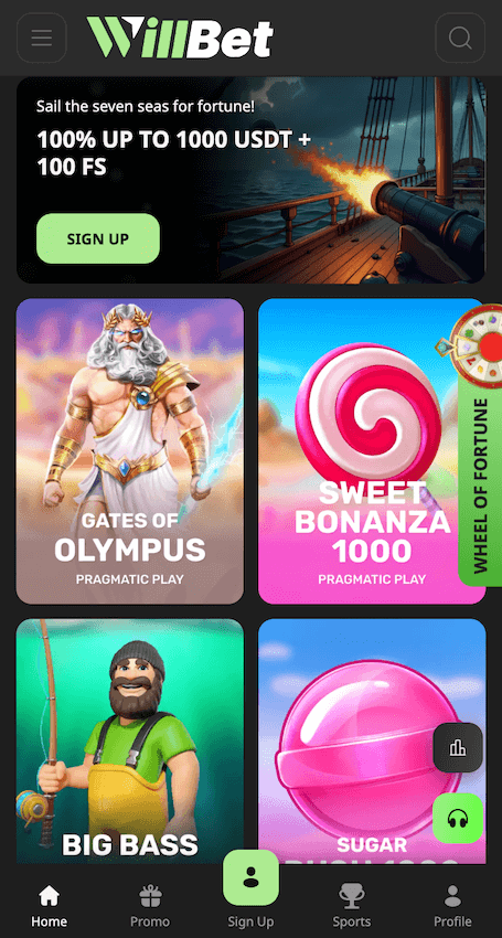 Willbet.ai website