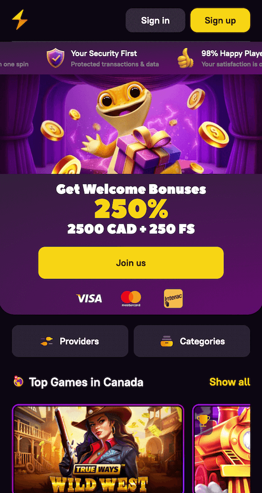 Zoome webpage