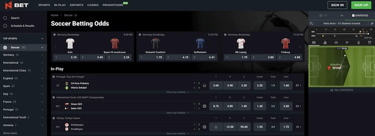 N1 Bet weboldal