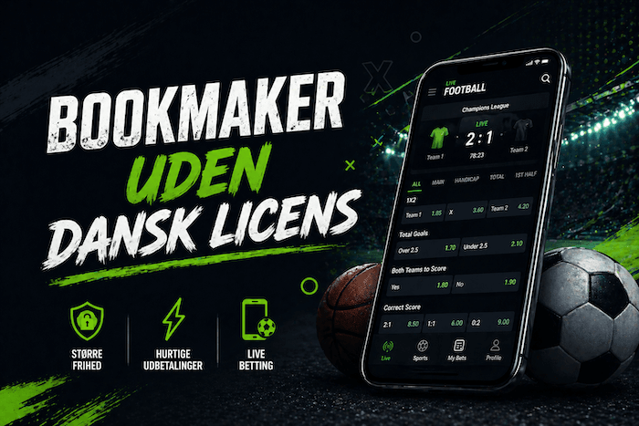 Bookmaker uden dansk licens
