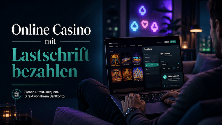 Online Casino mit Lastschrift bezahlen