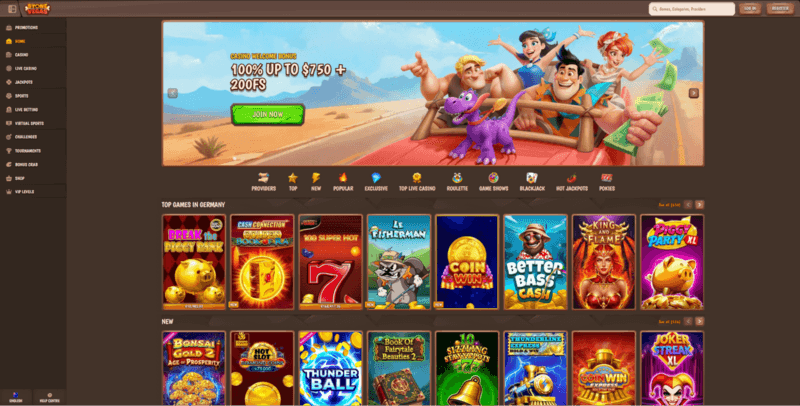 Stone Vegas web page