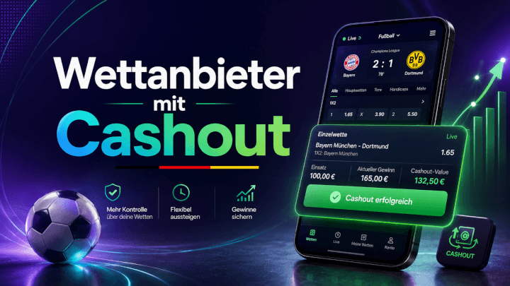 Wettanbieter mit Cashout