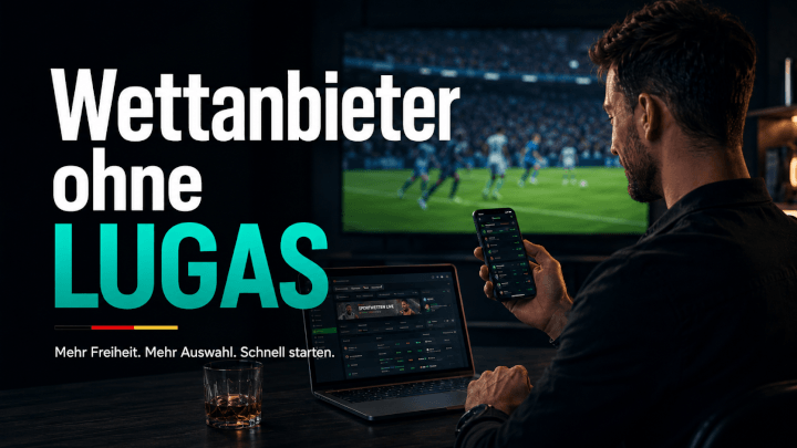 Wettanbieter ohne LUGAS