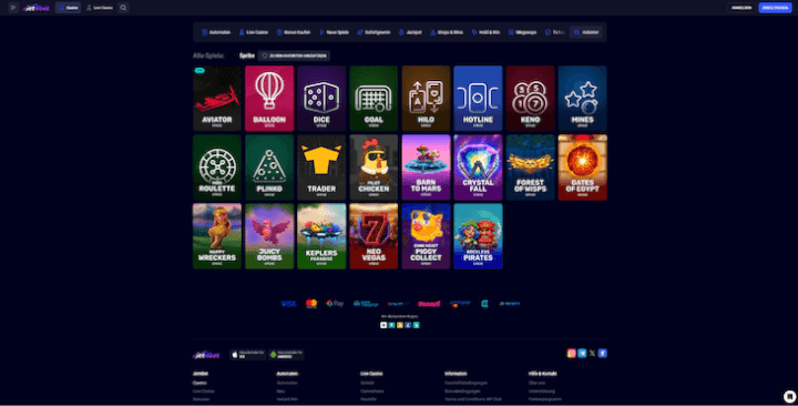 Jet4Bet Webseite