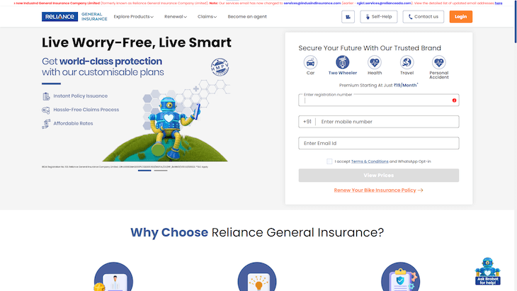 Reliance General Insurance