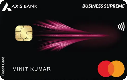 Axis Bank Business Supreme Master Credit Card