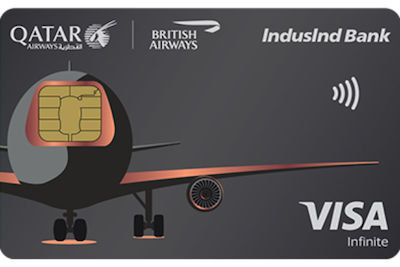 IndusInd Bank Avios Visa Infinite Credit Card