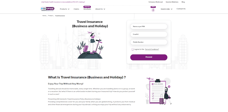 SBI Travel Insurance