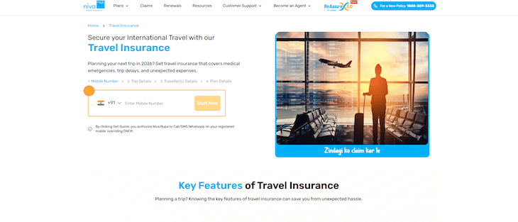Niva Bupa Travel Insurance