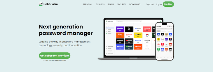 RoboForm website